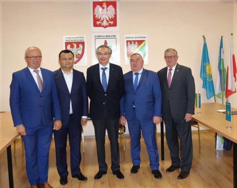 Wizyta Delegacji z Kazachstanu i Uzbekistanu w Gminie Rzgów