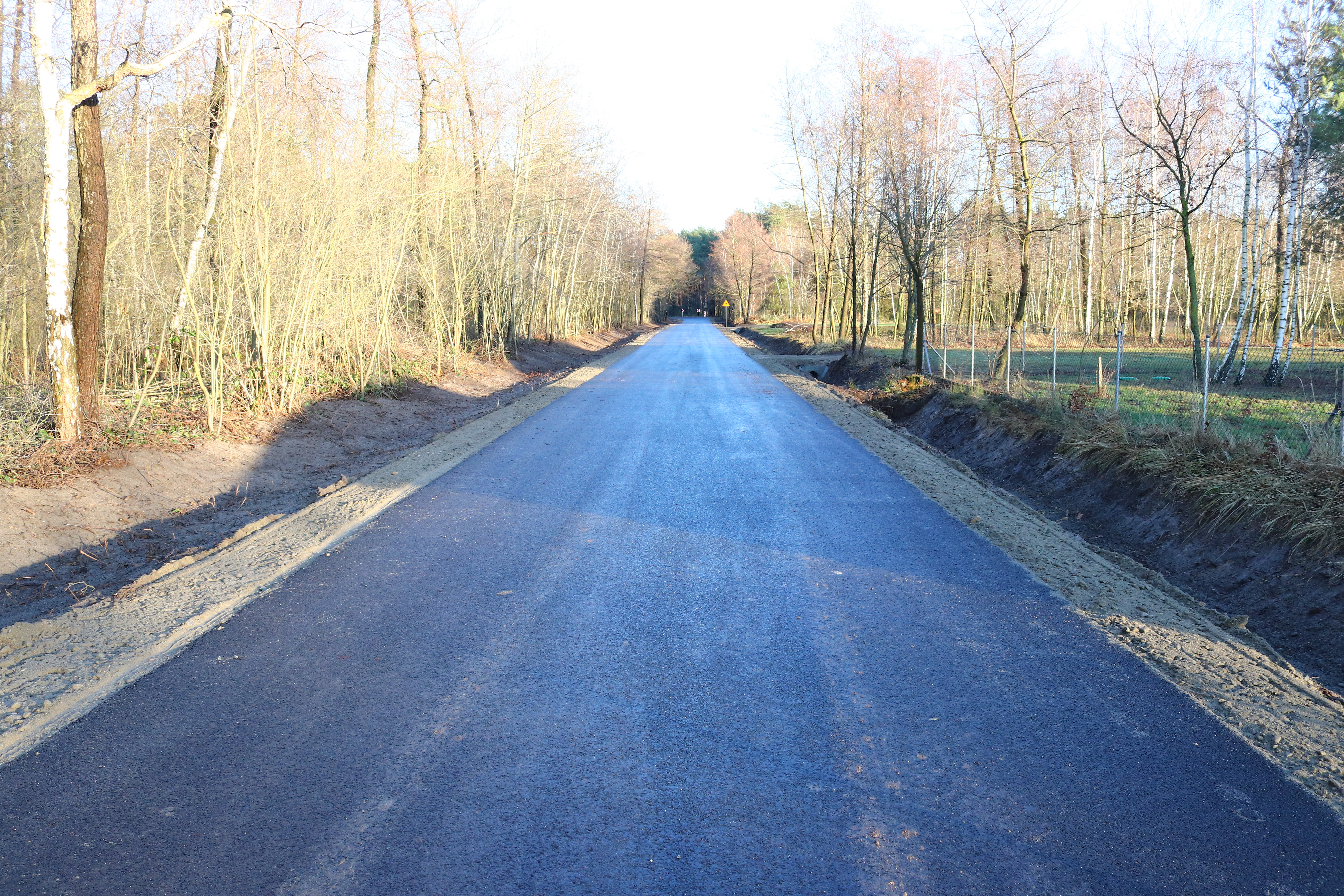 Budowa drogi w Kurowie zakończona