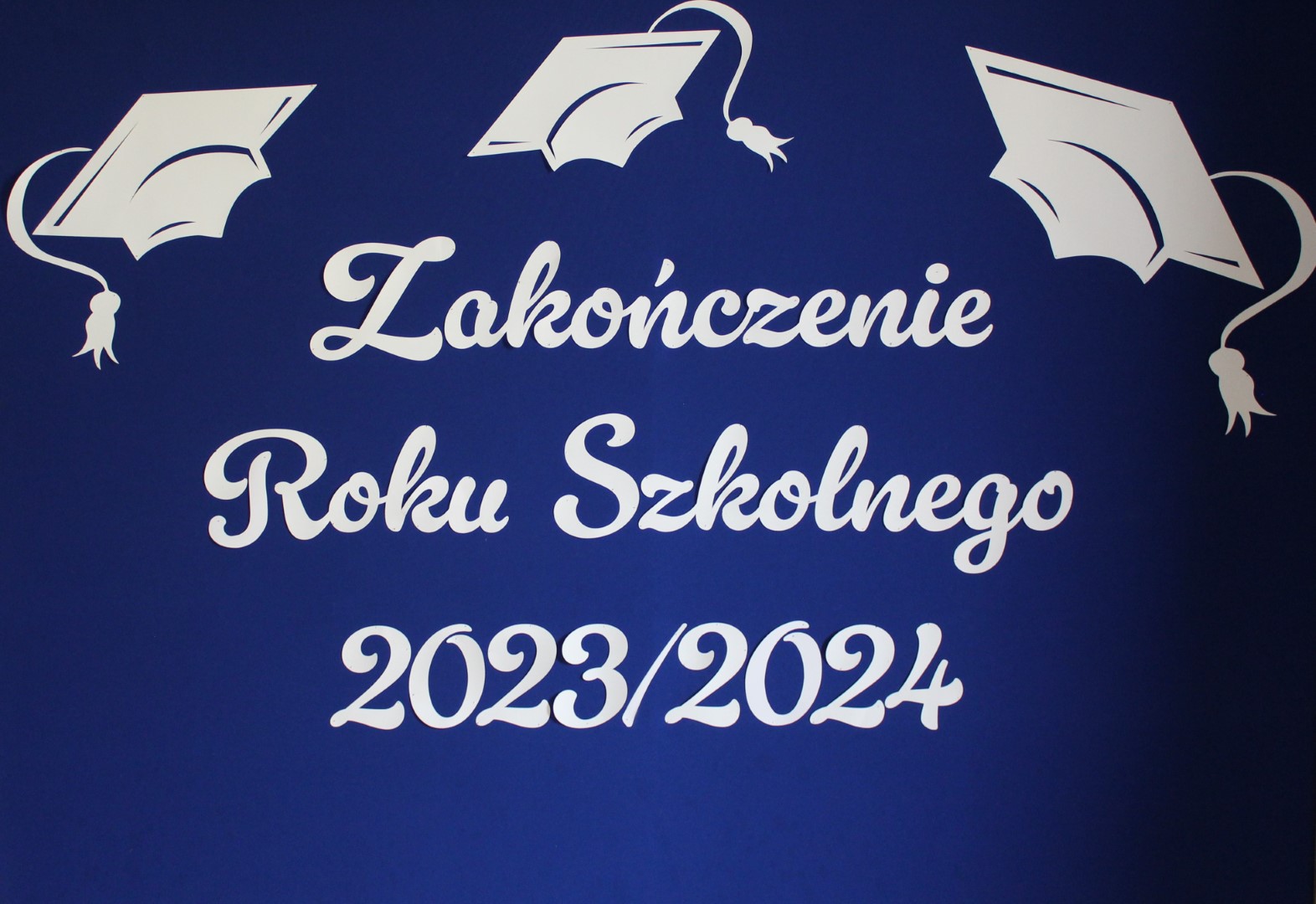 Uroczyste zakoczenie roku szkolnego 2023 - 2024 w gminie Rzgw