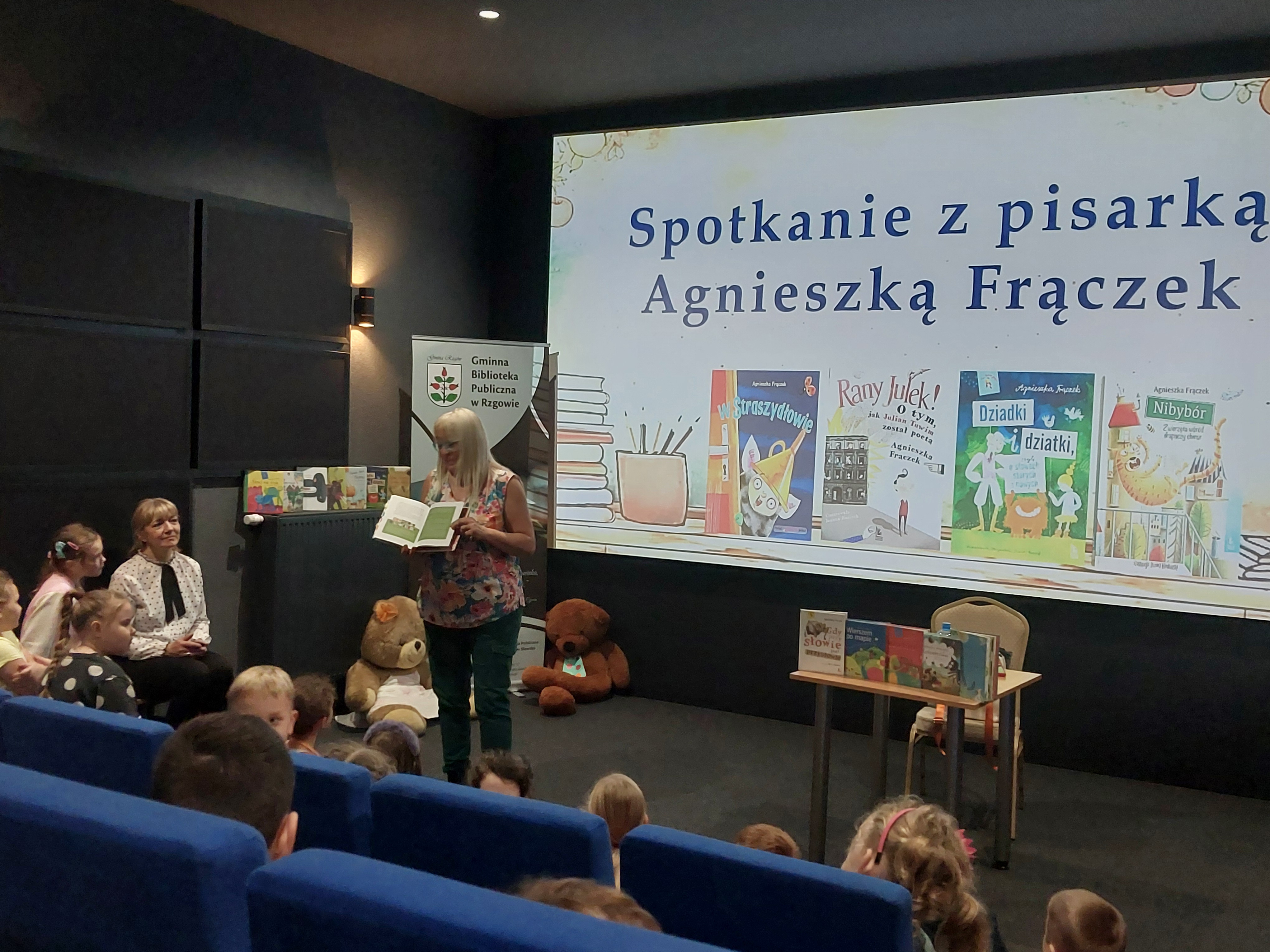 Spotkanie autorskie z Agnieszk Frczek