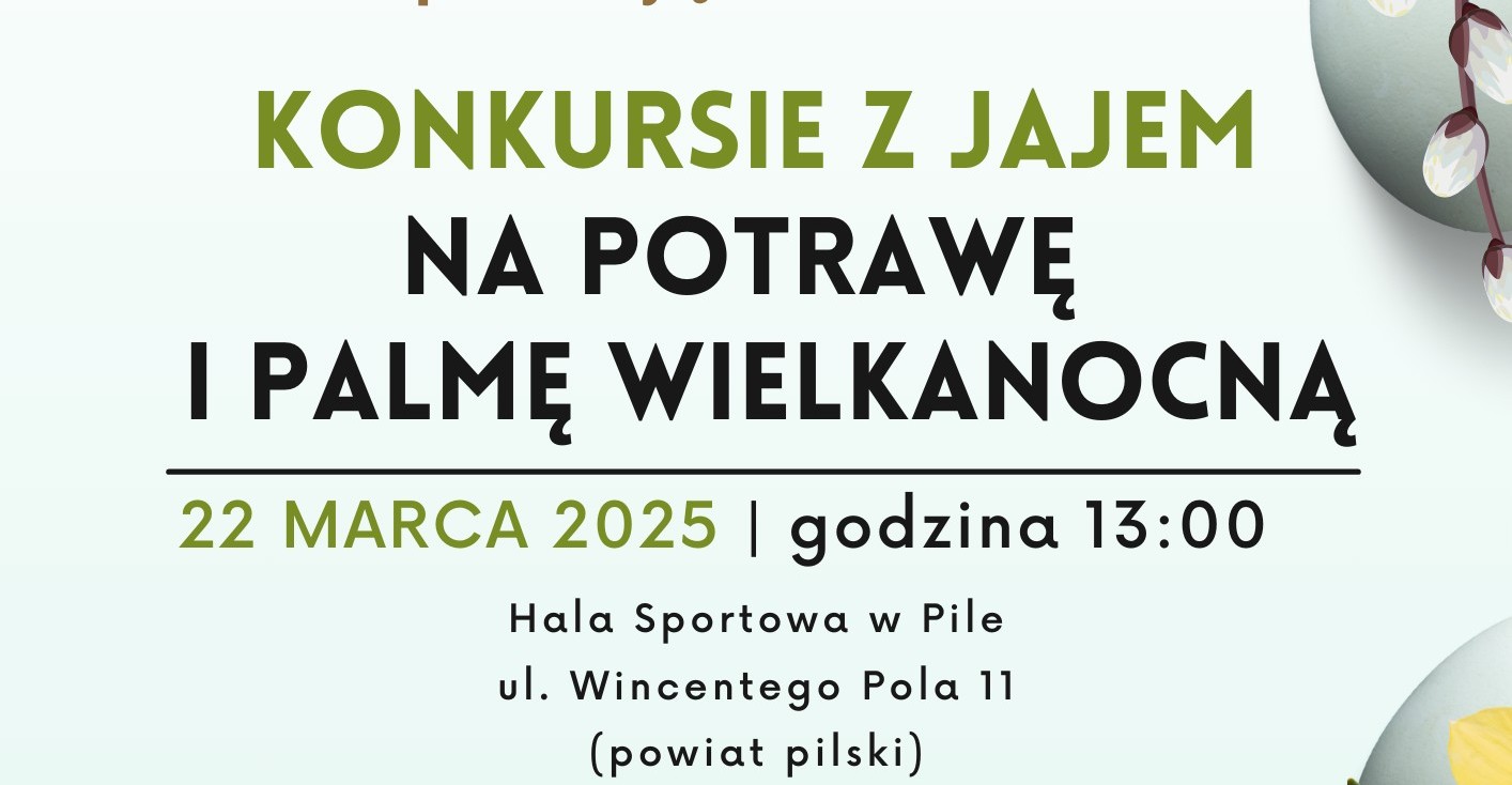 Konkurs z Jajem na Potraw i Palm Wielkanocn